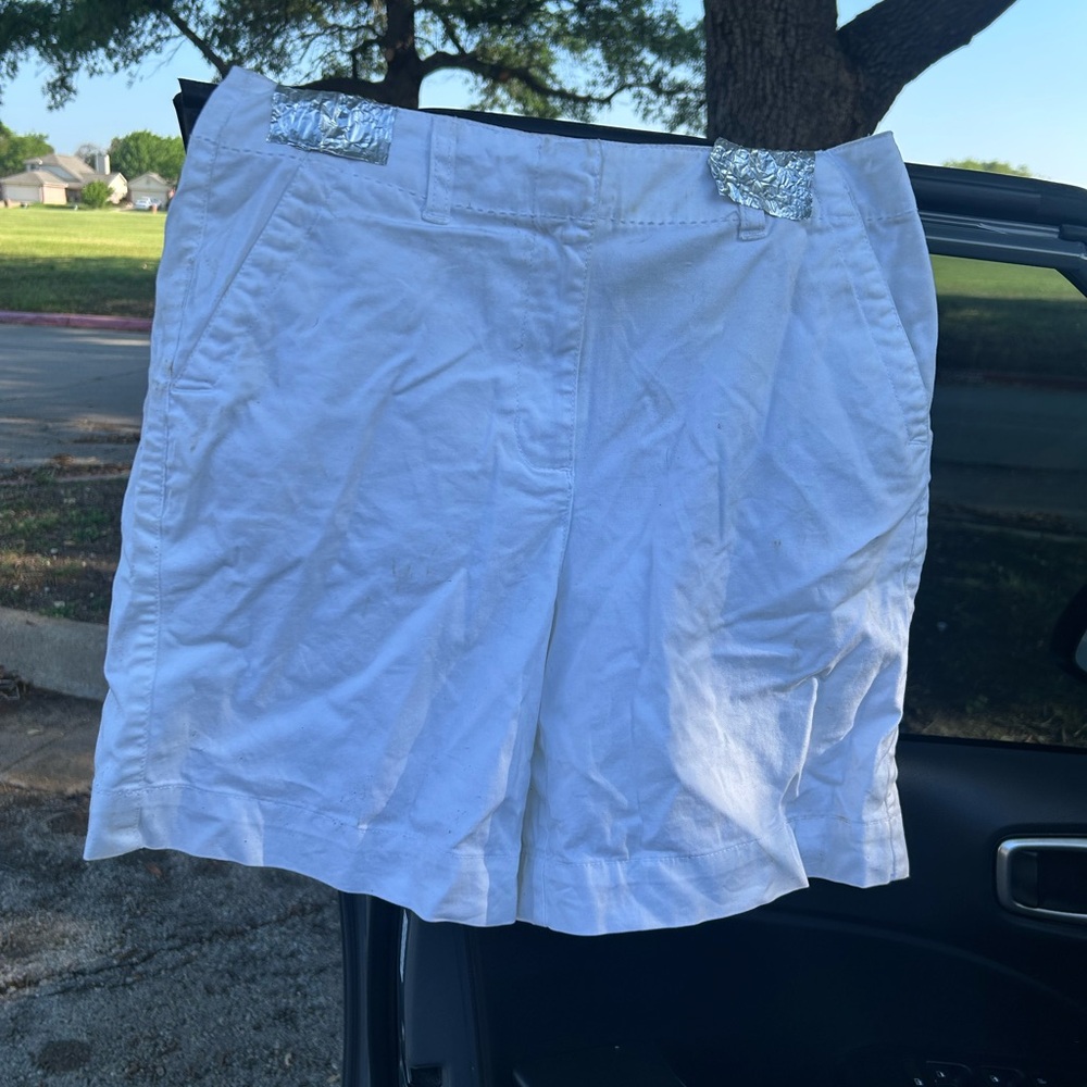 Women's White Shorts